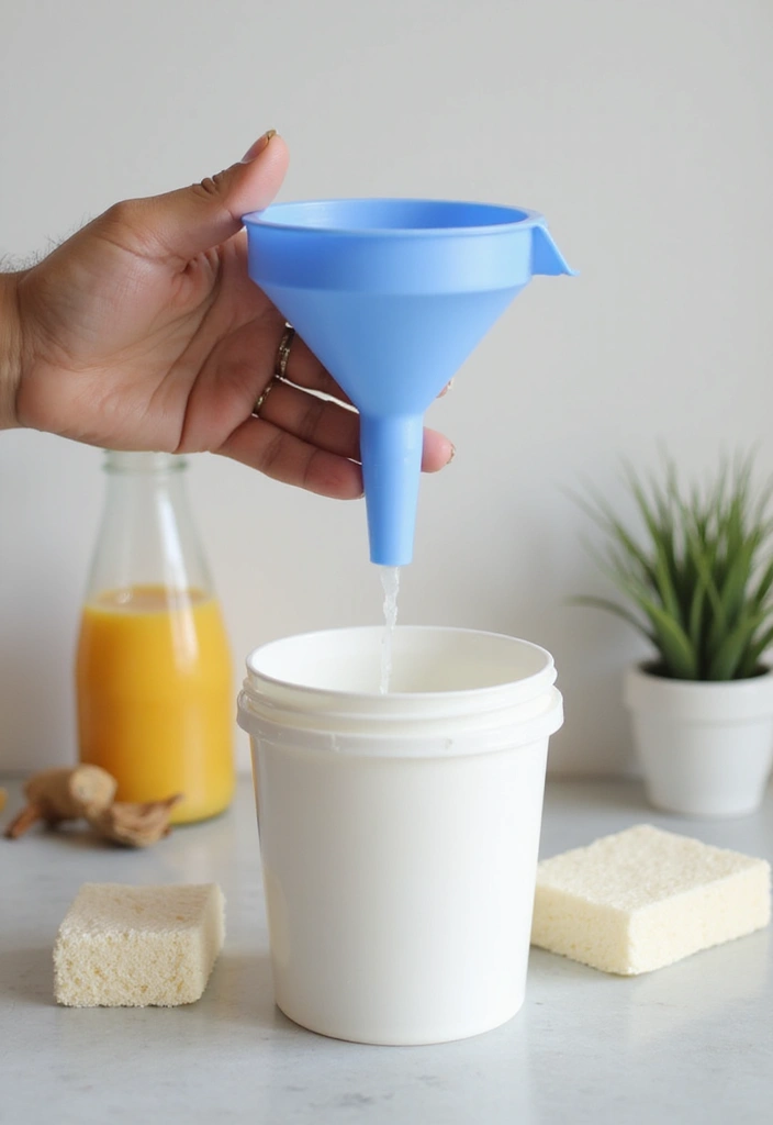 21 Acetone Disposal Tips for Safety in Eco-Friendly Home Decor - 14. Use a Funnel for Safe Pouring