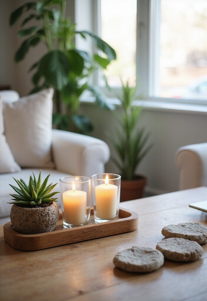 21 Coffee Table Decor Ideas for a Bohemian Home - 2. Natural Elements