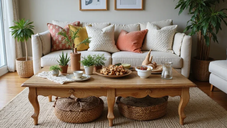 21 Coffee Table Decor Ideas for a Bohemian Home