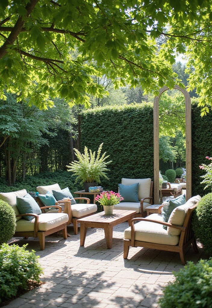 21 Mirror Wall Design Ideas - 21. Outdoor Mirrors
