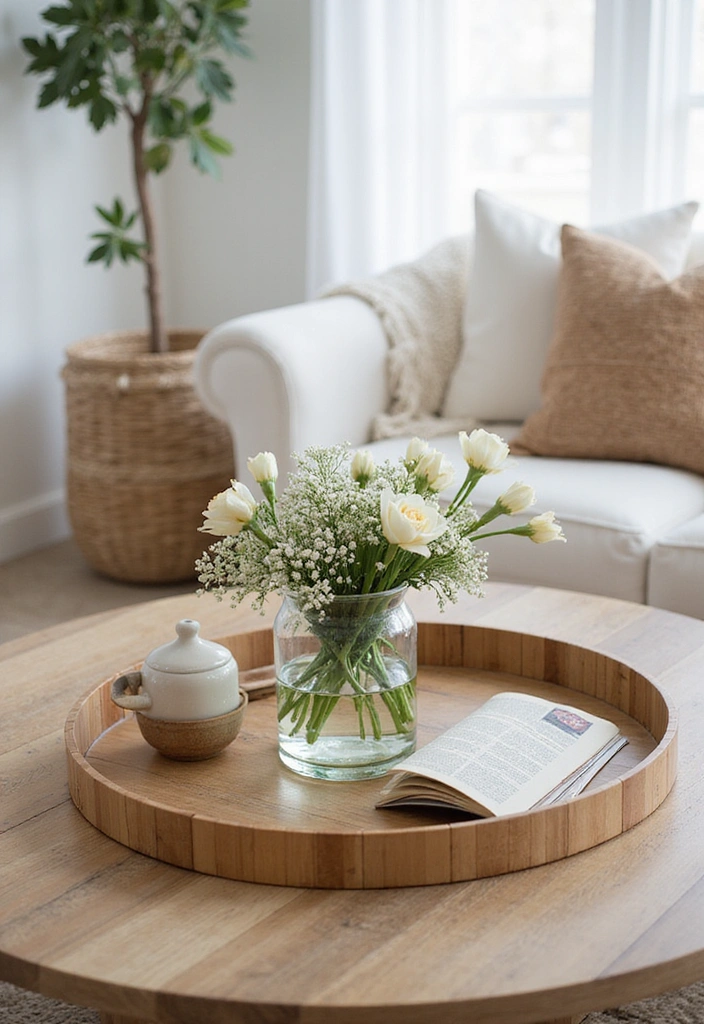 21 Modern Bohemian Living Room Ideas - 12. Sustainable Accessories