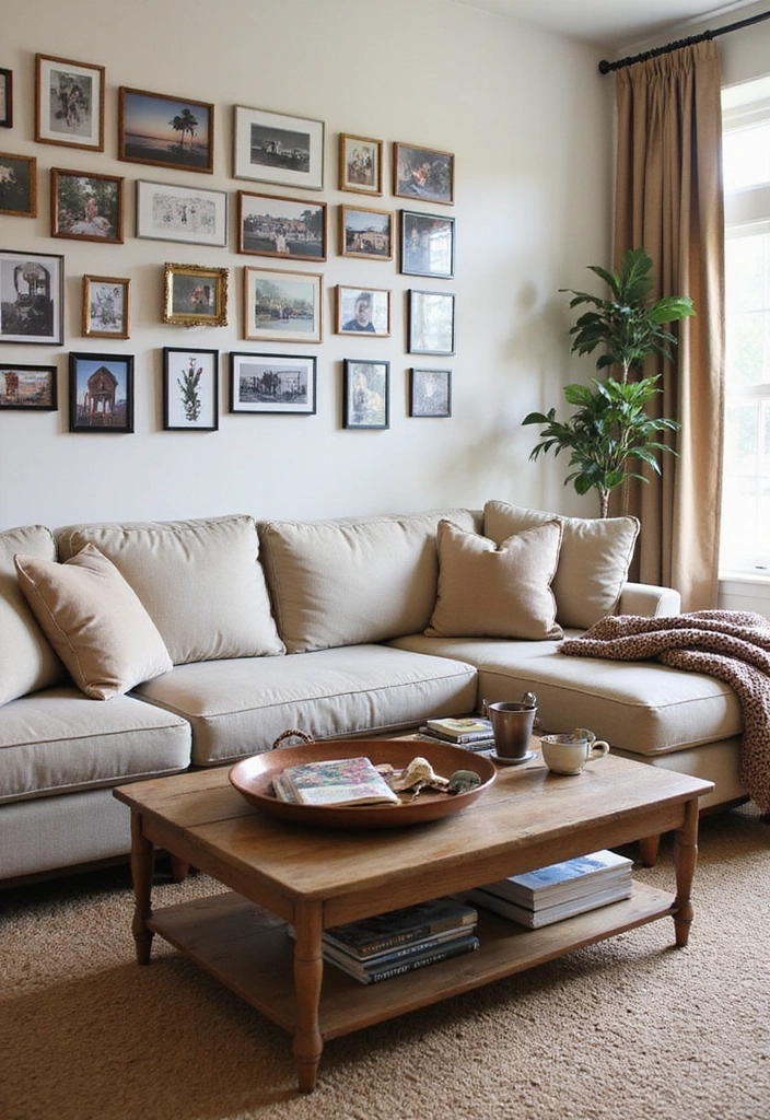21 Modern Bohemian Living Room Ideas - 19. Personal Touches