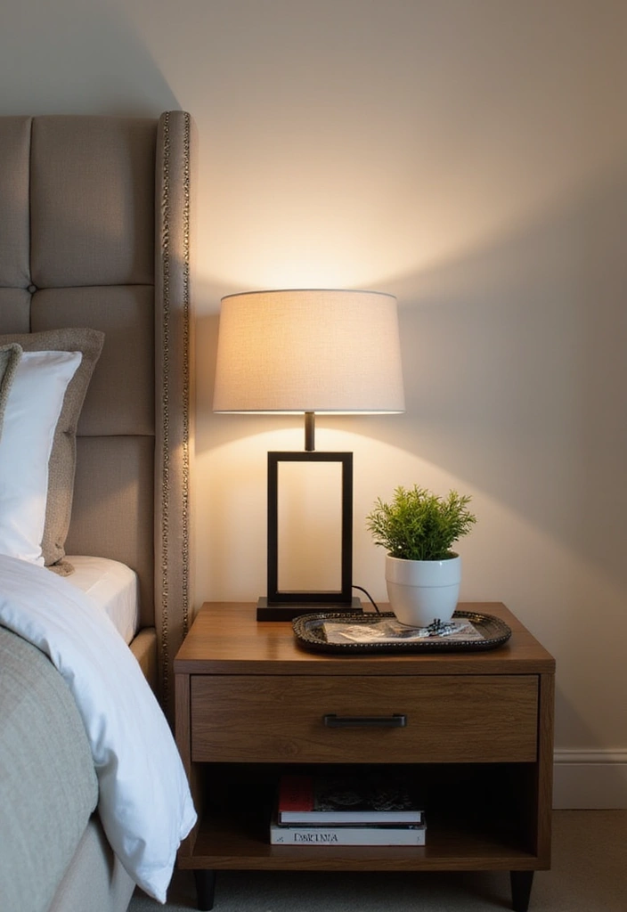22 Baddie Bedroom Decor Ideas - 11. Chic Nightstands