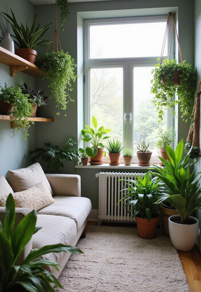22 Baddie Bedroom Decor Ideas - 15. Indoor Plants