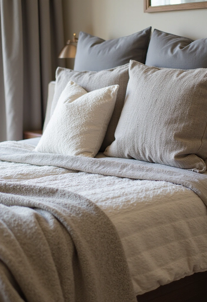 22 Baddie Bedroom Decor Ideas - 17. Cozy Bedding Layers