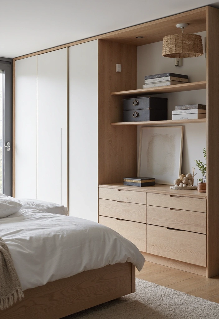 22 Master Bedroom Decor Ideas - 11. Smart Storage Solutions