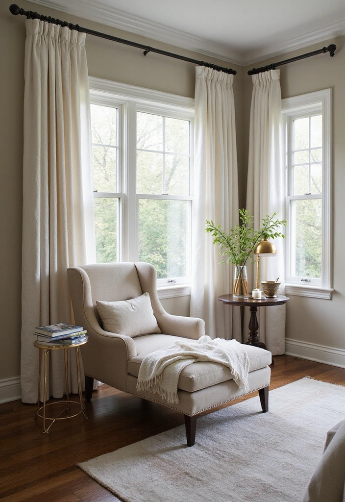 22 Master Bedroom Decor Ideas - 7. Cozy Reading Nook