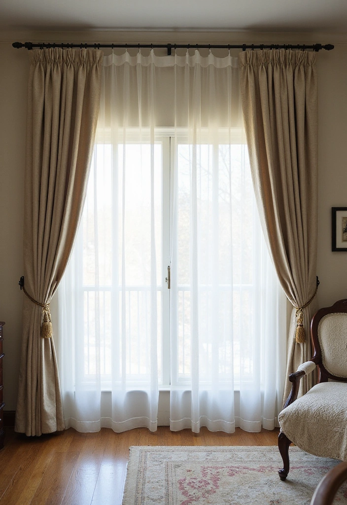 22 Master Bedroom Decor Ideas - 9. Window Treatments