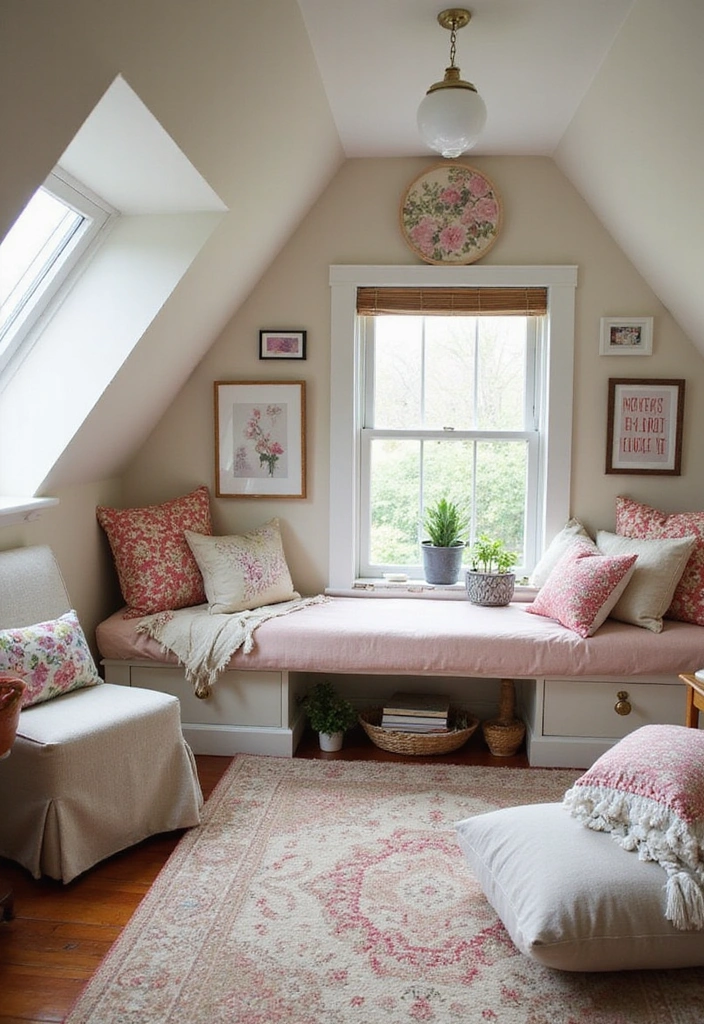 22 Small Attic Room Ideas with Low Ceilings - 19. Add a Personal Touch with DIY Projects