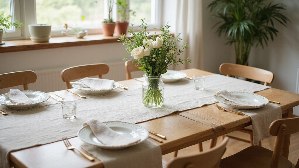 23 Dining Room Table Runner Ideas