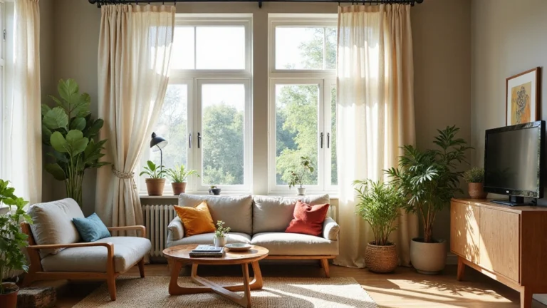 23 Simple Curtain Hacks for Sustainable Home Decor