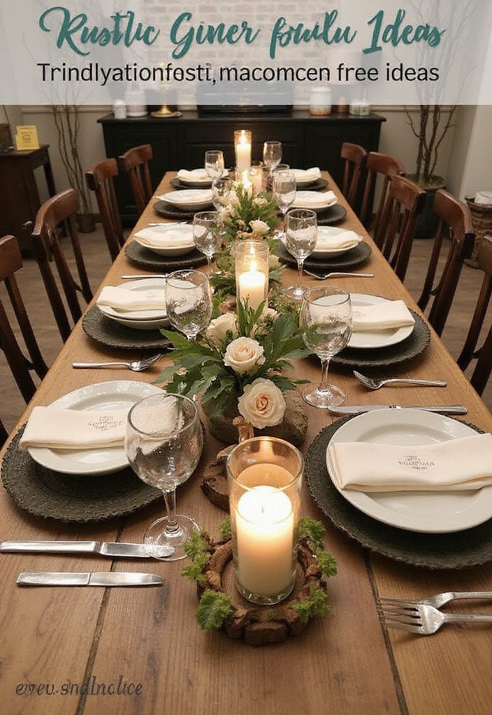 23 Simple Dining Table Centerpiece Ideas for a Rustic Farmhouse Vibe - Conclusion