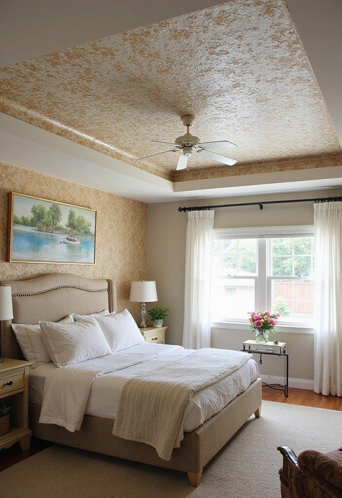 23 Stunning Bedroom Tray Ceiling Ideas for Luxurious Home Decor - 17. Customizable Tray Ceiling Designs