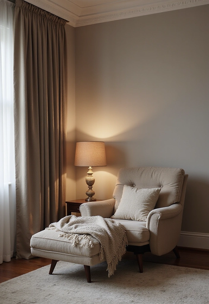 24 Bedroom Chair Ideas for Lounging - 22. Stylish Recliner for Relaxation