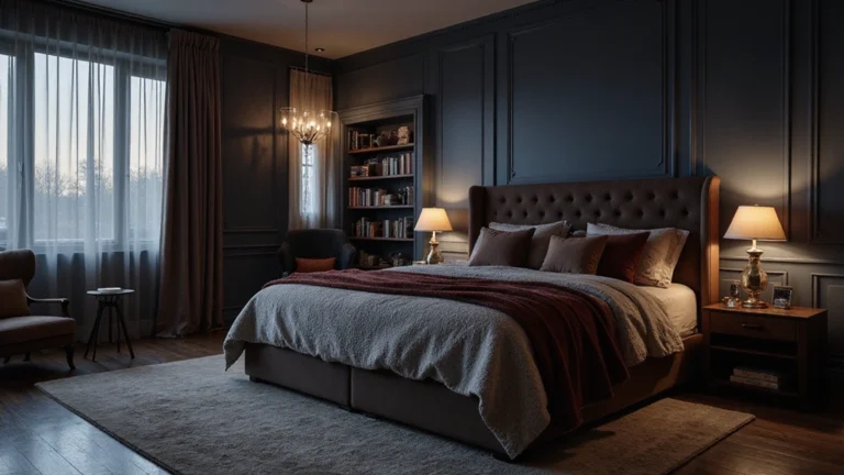 24 Dark Cozy Bedroom Ideas