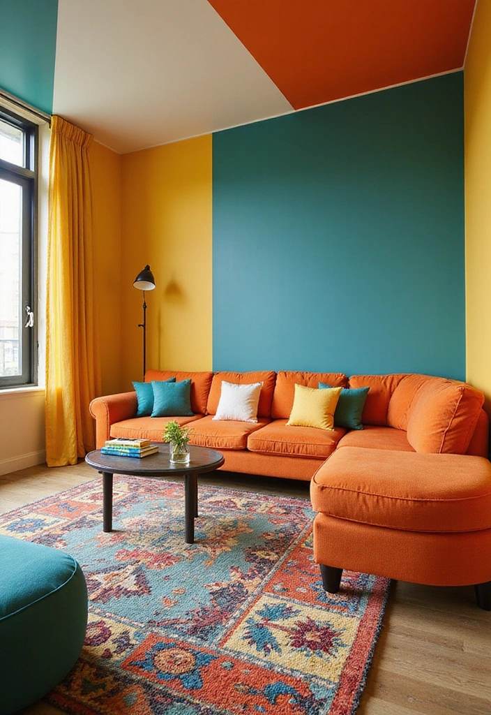 24 Game Room Ideas for Adults - 13. Playful Color Palette