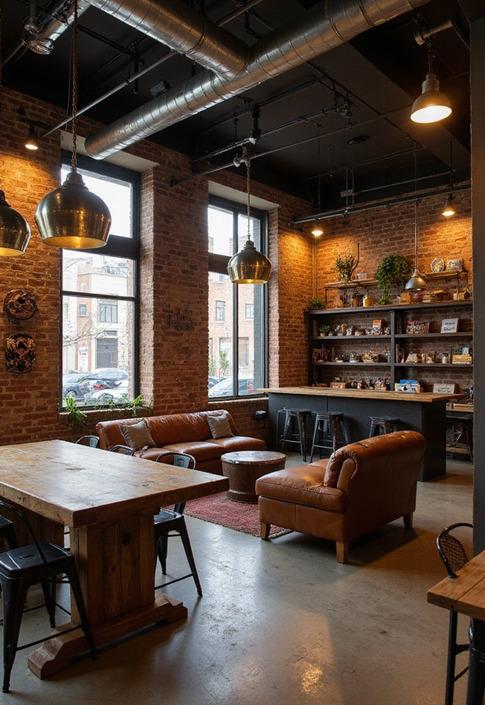24 Game Room Ideas for Adults - 14. Industrial Chic Game Space
