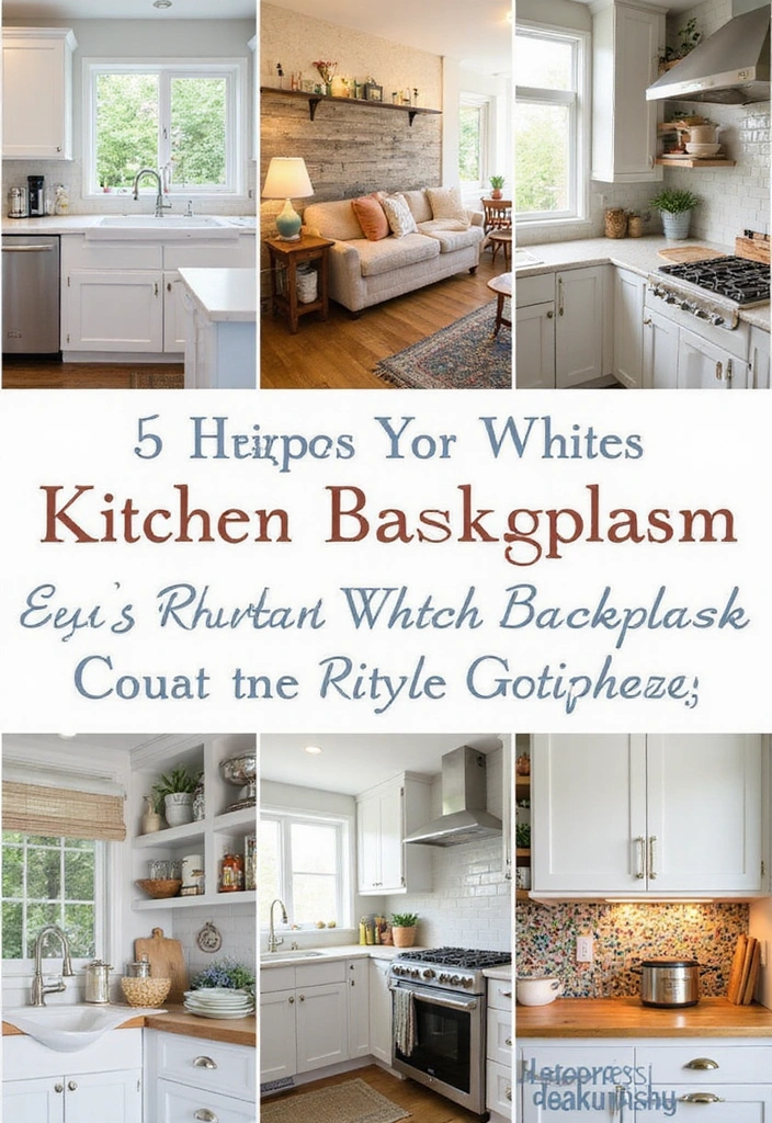24 Kitchen Backsplash Ideas with White Cabinets - Conclusion