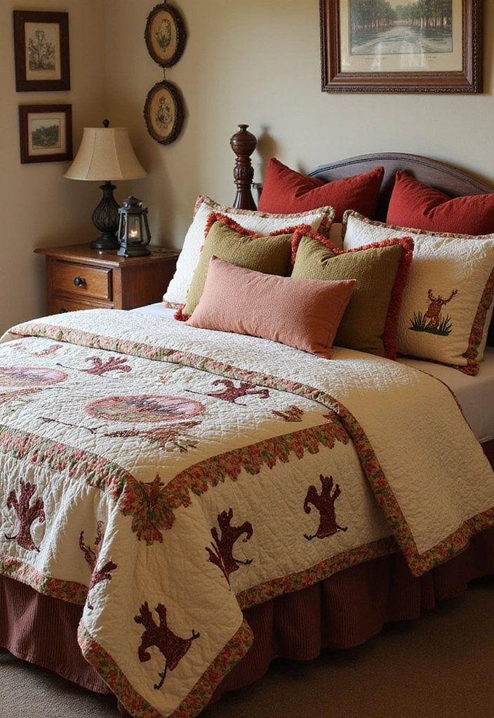 24 Western Bedding Ideas - 8. Quilted Comforters
