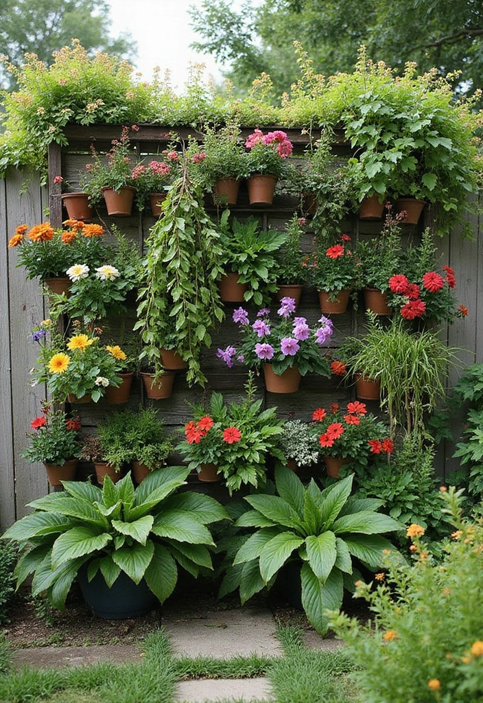 25 Bali Backyard Ideas: Transform Your Space into a Luxurious Retreat - 12. Vertical Gardens