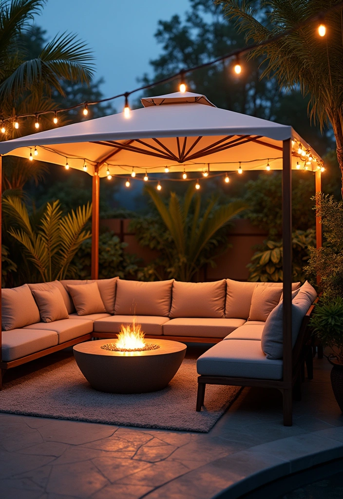 25 Bali Backyard Ideas: Transform Your Space into a Luxurious Retreat - 2. Elegant Outdoor Lounge