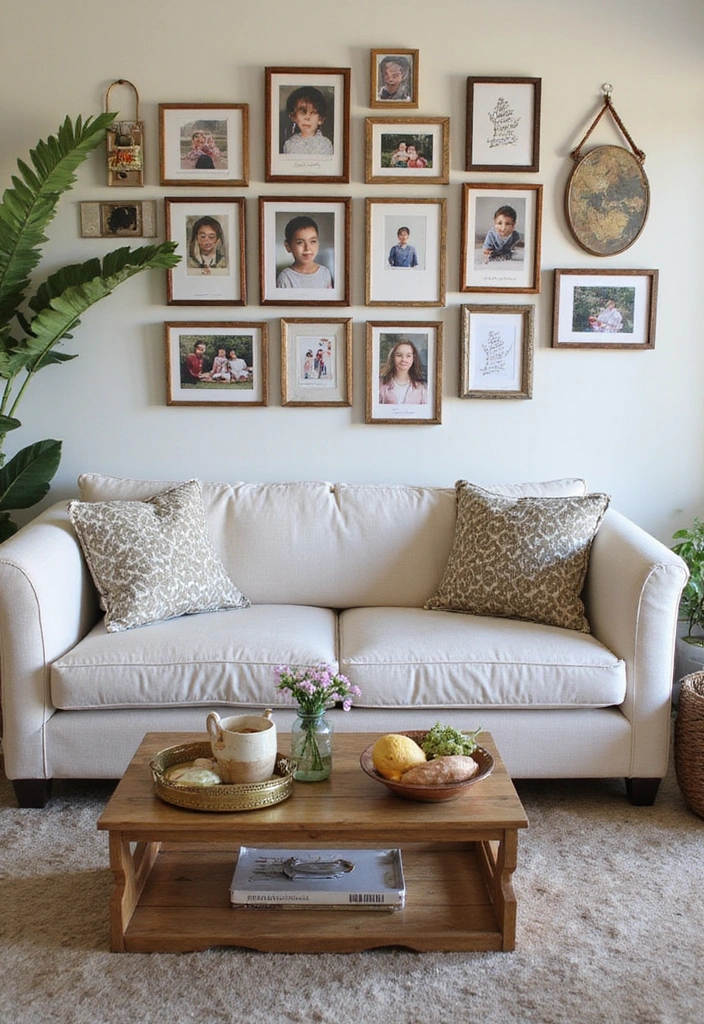 25 Country Living Room Decor Ideas: Cozy Farmhouse Style - 18. Personal Touches