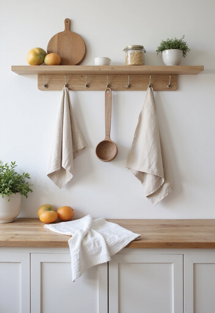 25 Kitchen Counter Ideas - 12. Textured Fabrics