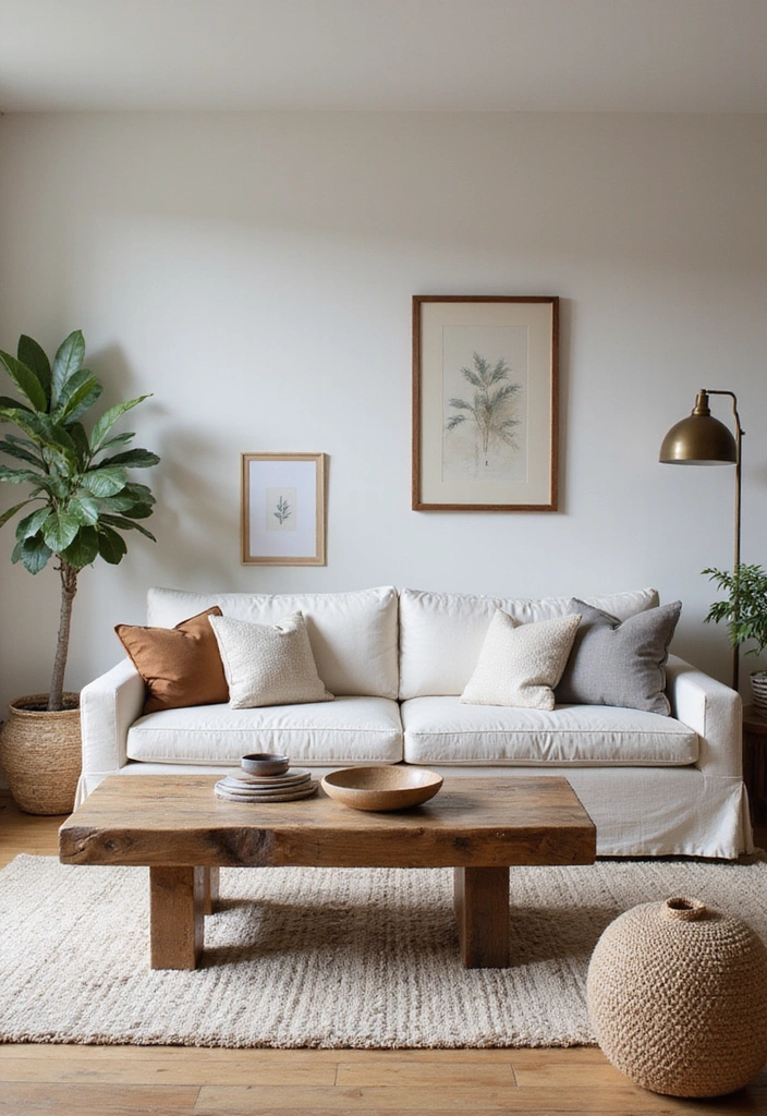 25 Modern Luxury Living Room Ideas - 1. Eco-Chic Furniture