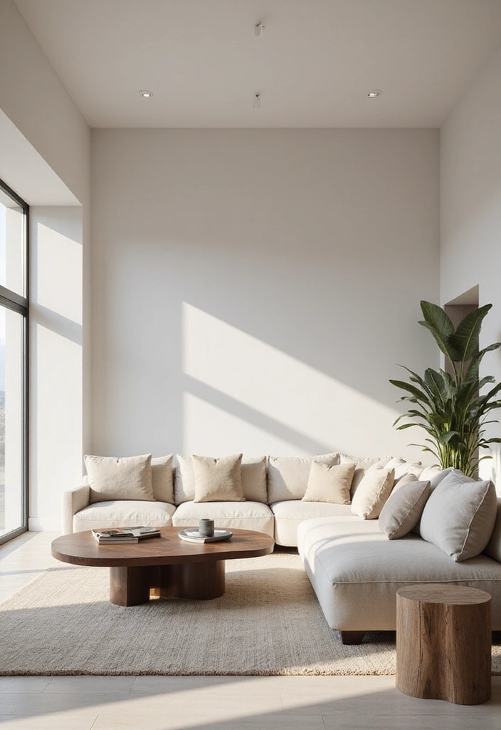 25 Modern Luxury Living Room Ideas - 5. Minimalist Elegance