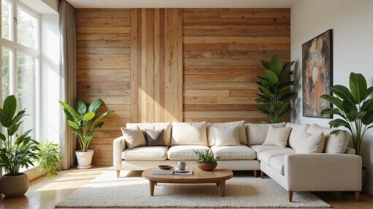 26 Eco-Friendly Accent Wall Ideas for Your Living Room
