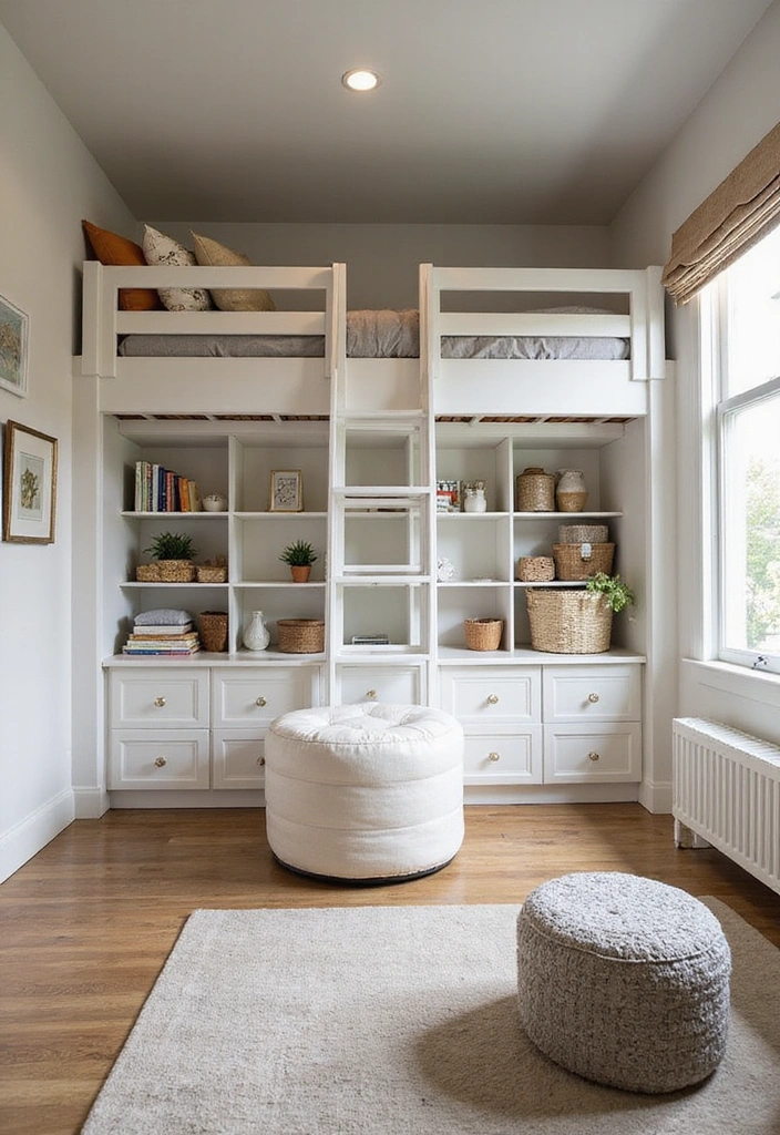 27 Apartment Bedroom Ideas for Couples - 13. Smart Storage Solutions