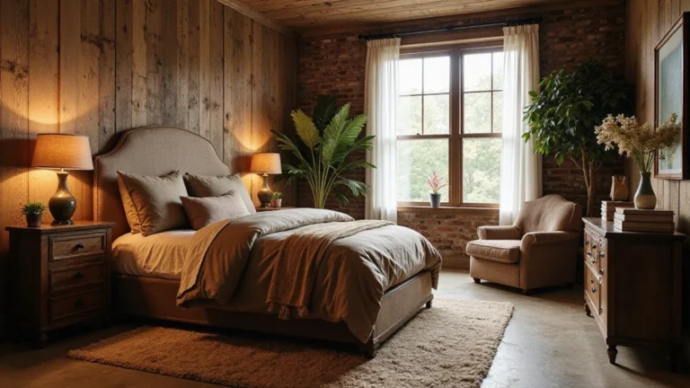 28 Brown Bedroom Ideas: Rustic Charm Awaits