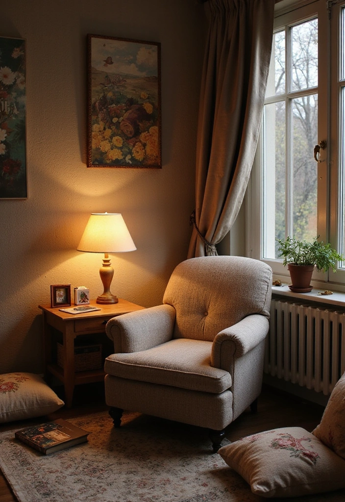 28 Brown Bedroom Ideas: Rustic Charm Awaits - 9. Cozy Nooks for Reading