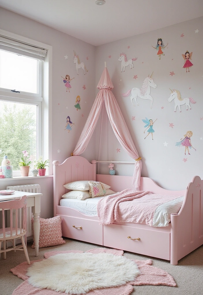28 Toddler Boy Bedroom Ideas - 9. Enchanted Fairy Tale Kingdom